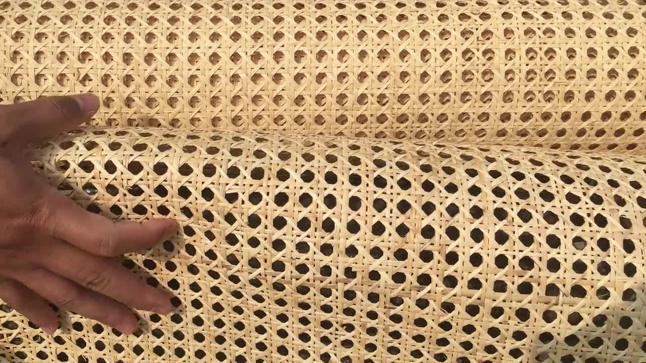 DIY Plastic Rattan Webbing For Rattan Projects 40/45/Cm Braided