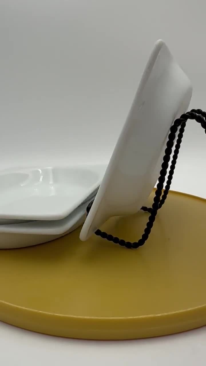 ヴィンテージ ユナイテッド航空 食器 3枚セット ホワイトセラミック