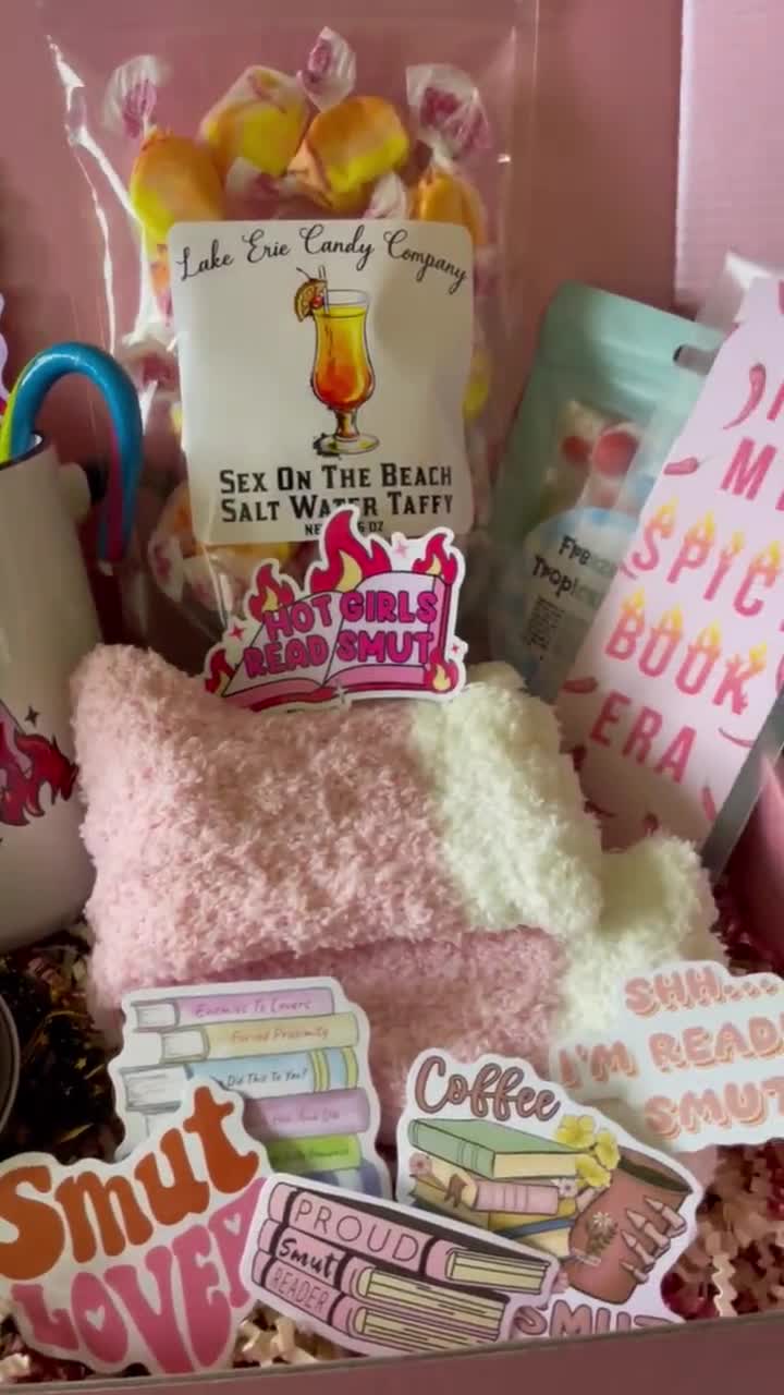 Smut Romance Lovers Box | Smut Romance Book Box Companion | Smut Candy  Snack Box | Spicy Era