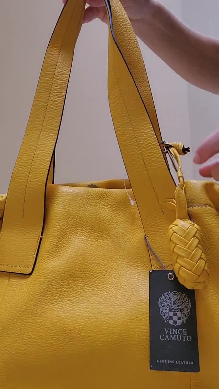 Vince camuto yellow purse hot sale