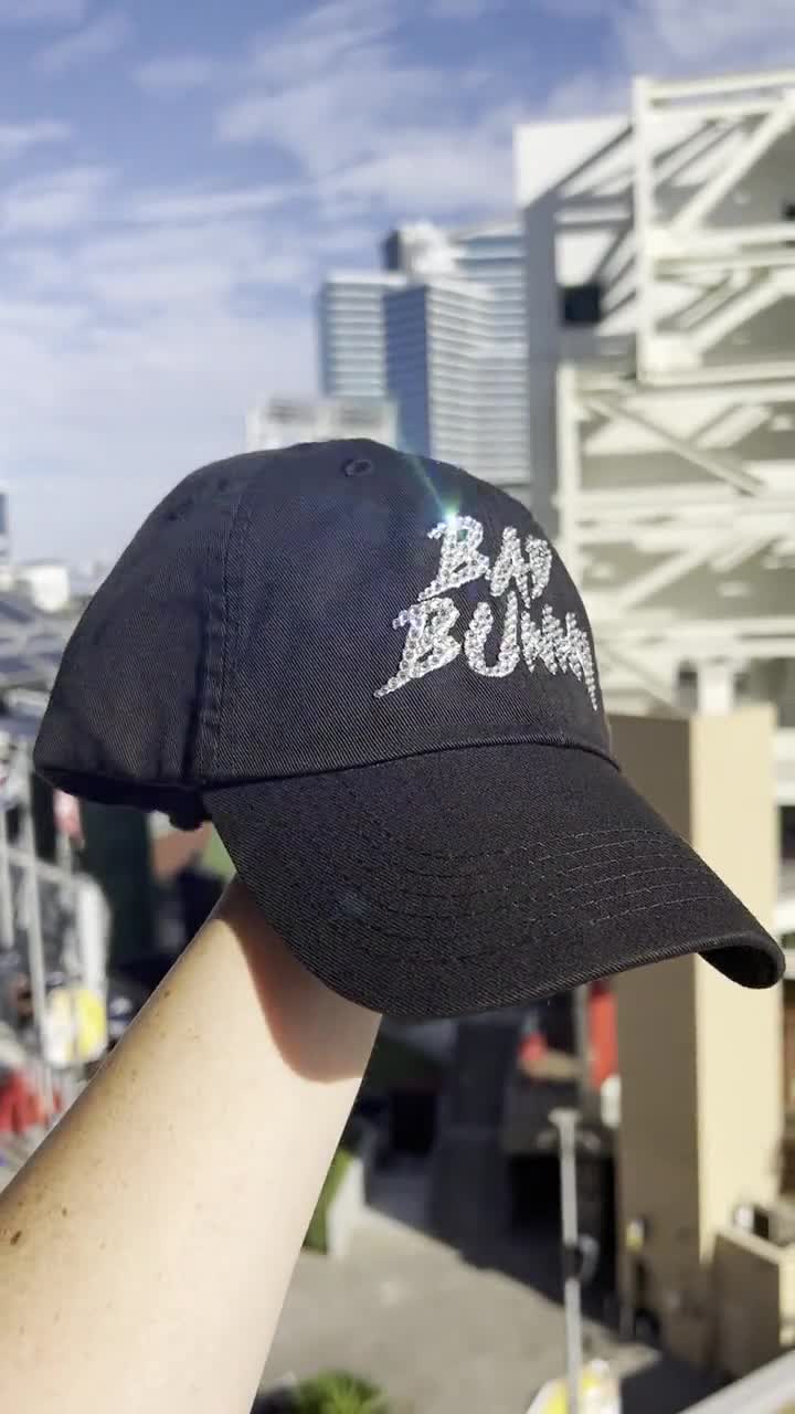 Bad Bunny Baseball Cap, Cotton Baseball Cap, Cotton Trucker Hats