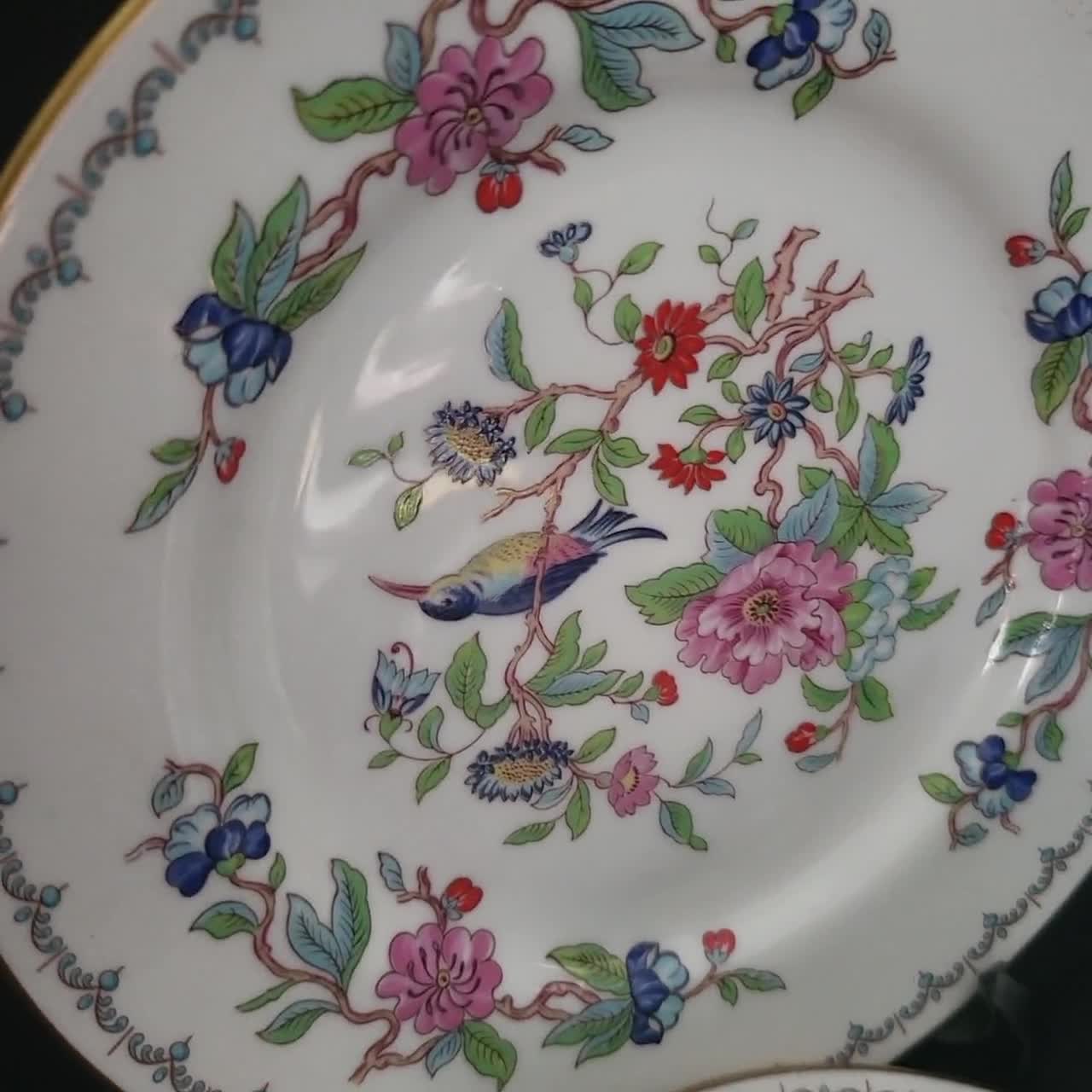 Aynsley Pembroke teacup trio, English fine bone china teacup