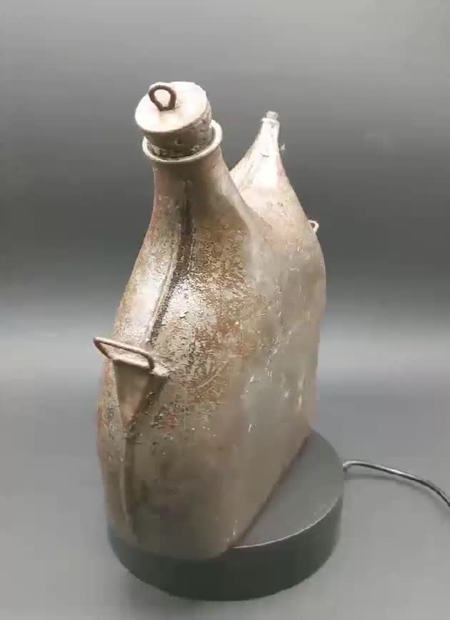 第一次世界大戦のフランス軍水筒、本物のフランス歩兵用水筒、収集価値