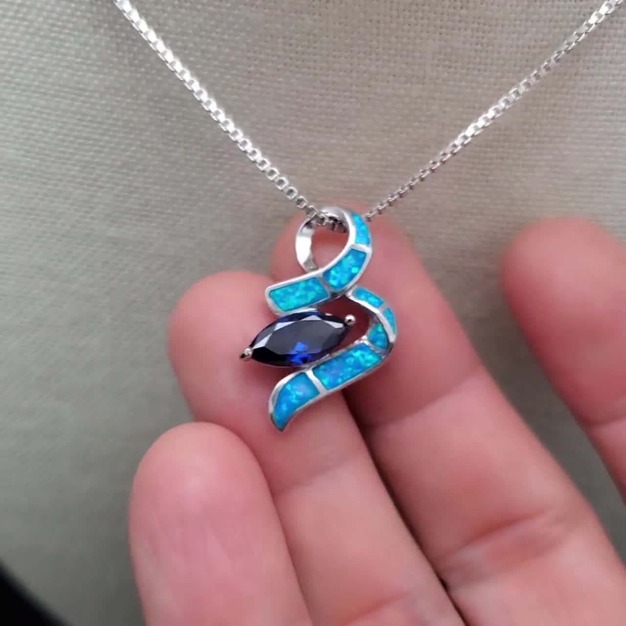 SFH #261 | インレイ ファイアブルーオパール ブルータンザナイト