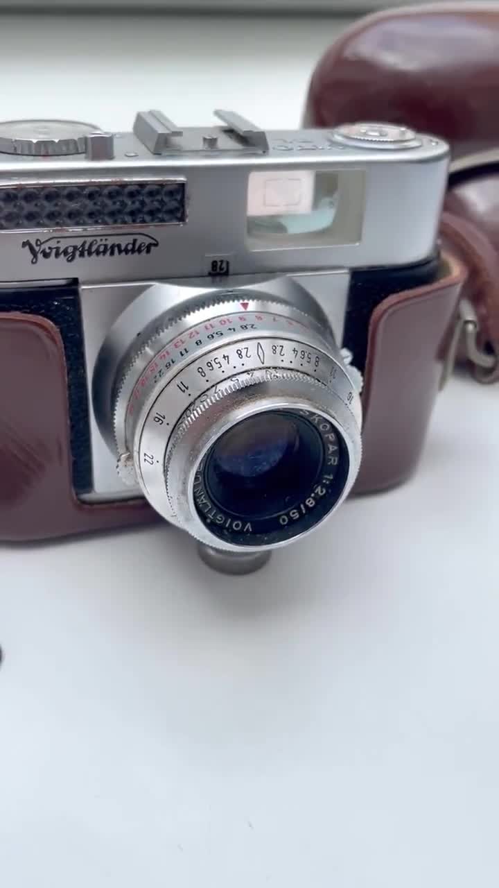 Vintage Voigtlander Camera - Color-skopar Lens - Etsy