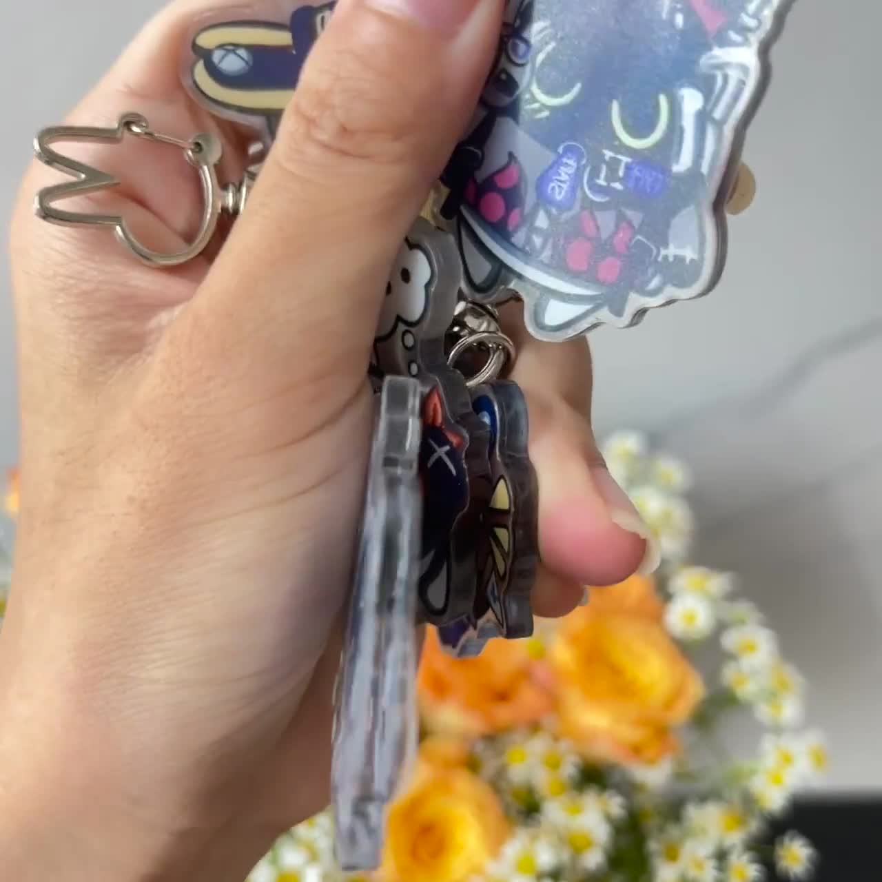 アクセサリー Znanboo Zenless Zone Zero Chibi Keychain Set 12 Characters + Bangboo