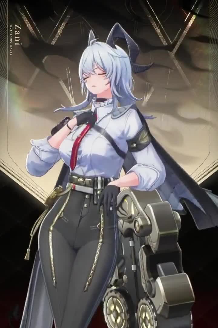 Wuthering Waves Zani Emotes, Zani Emote, WW Zani Anime Emote