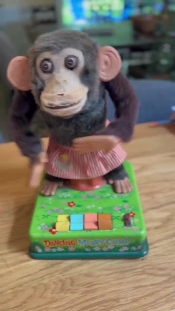 70s Vintage Jolly Chimp Monkey 日本製 70s Vintage Jolly Chimp Monkey 日本製