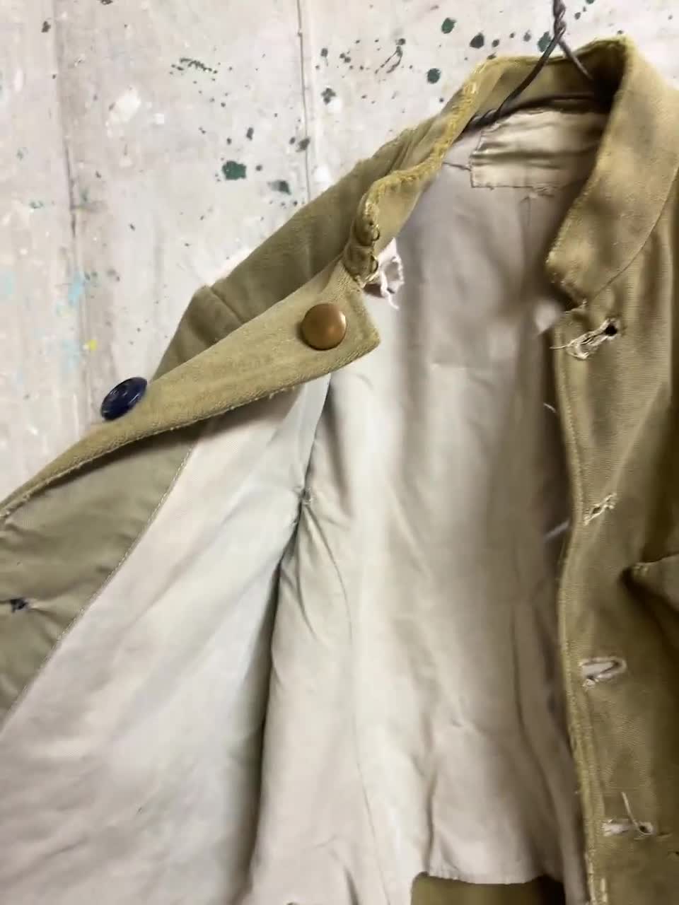Vintage Japanese 40's Wool Boro Jacket #2576 - Etsy