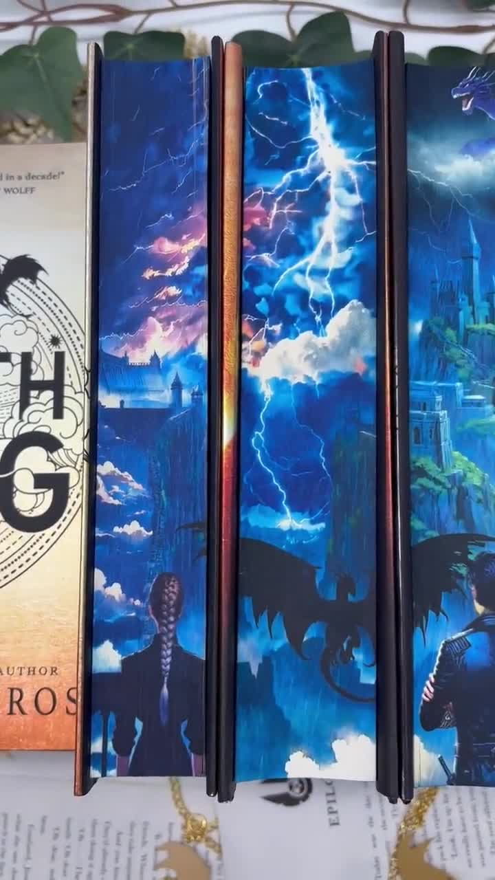 Fourth Wing, Iron Flame, Onyx Storm by Rebecca Yarros Custom