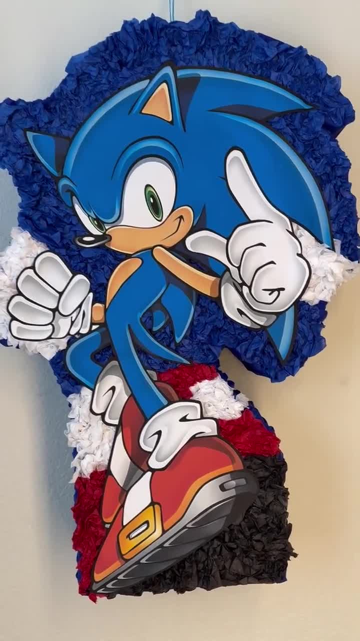 Piñata de erizo azul: gran decoración para fiestas hecha a mano video poster