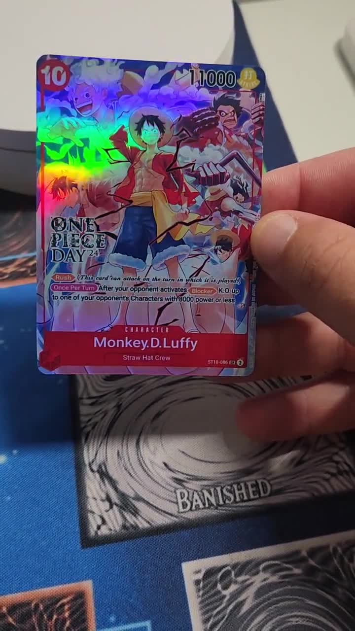ONE PIECE DAY 24 ワンピース カード セットST10-006 Monkey D. Luffy
