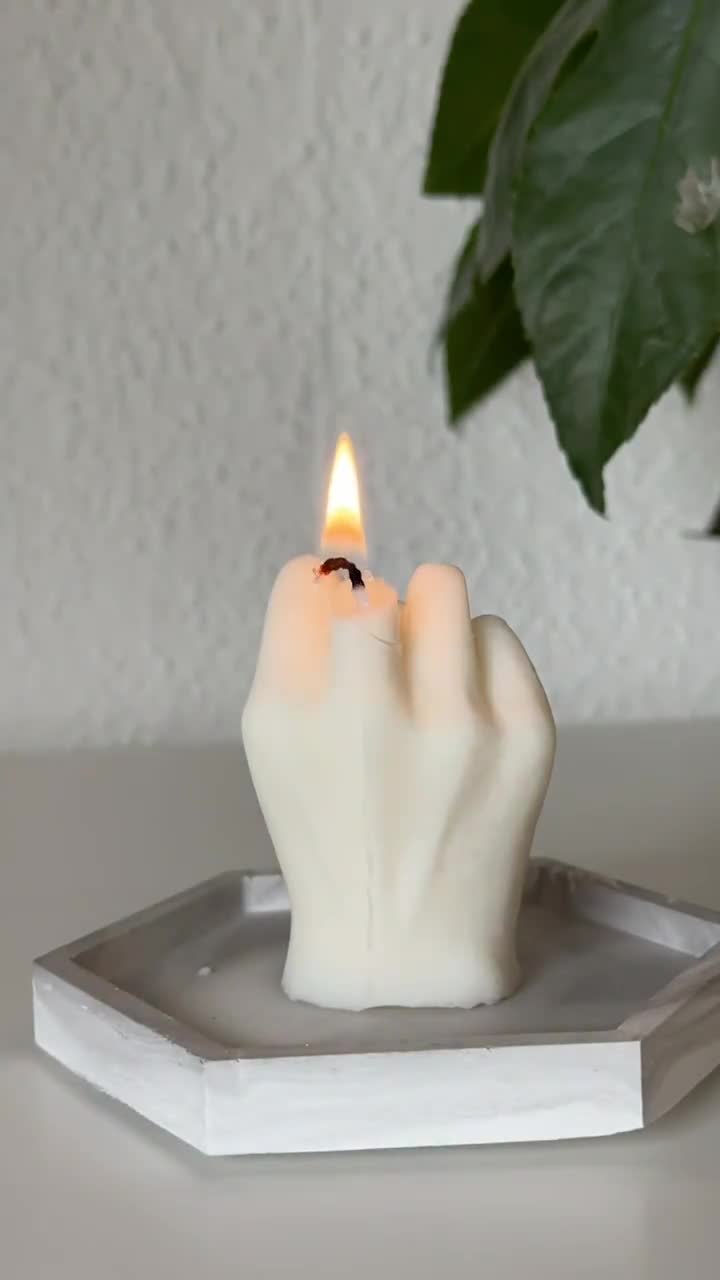 Middle Finger Candle Candle Scented Candle Made From Rapeseed Wax