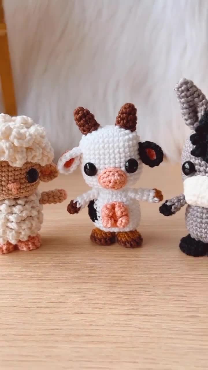 Pattern Bundle 7 Baby Animals, No Sew Amigurumi Crochet Patterns