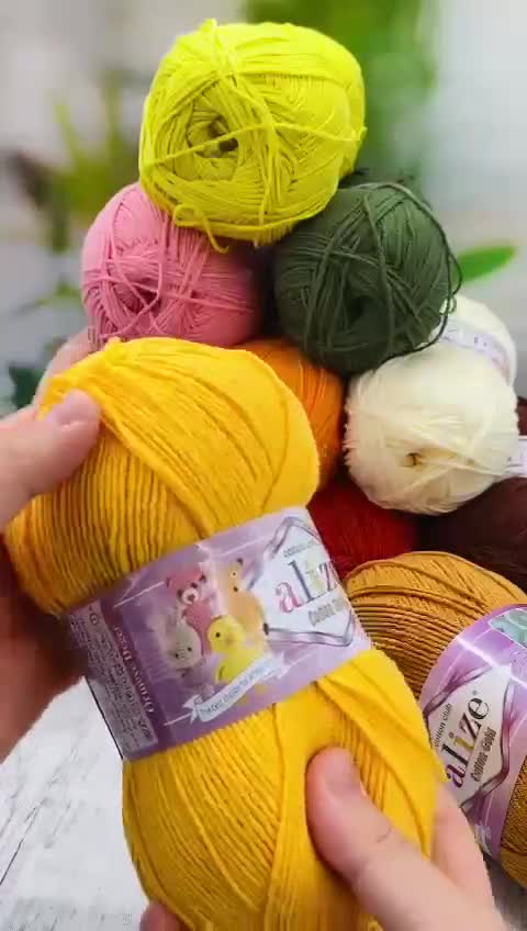 Soft Amigurumi Crochet Yarn, Amigurumi Doll Cotton Sport Yarn