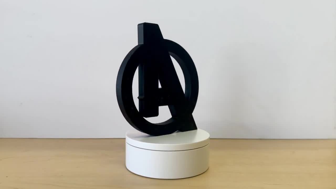 3D Printed Avengers Logo Stand – Marvel Fan Gift - Etsy