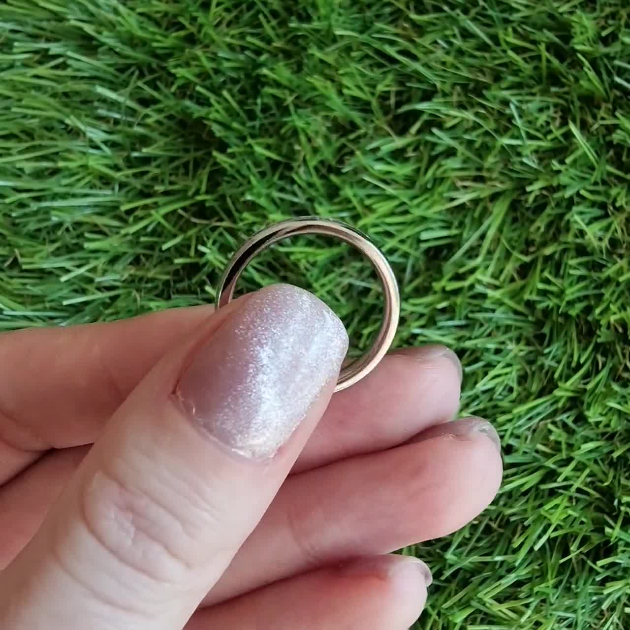 PULABO Anello Donna In Opale Naturale Boemia – Cristallo Eternità Lusso Romantico