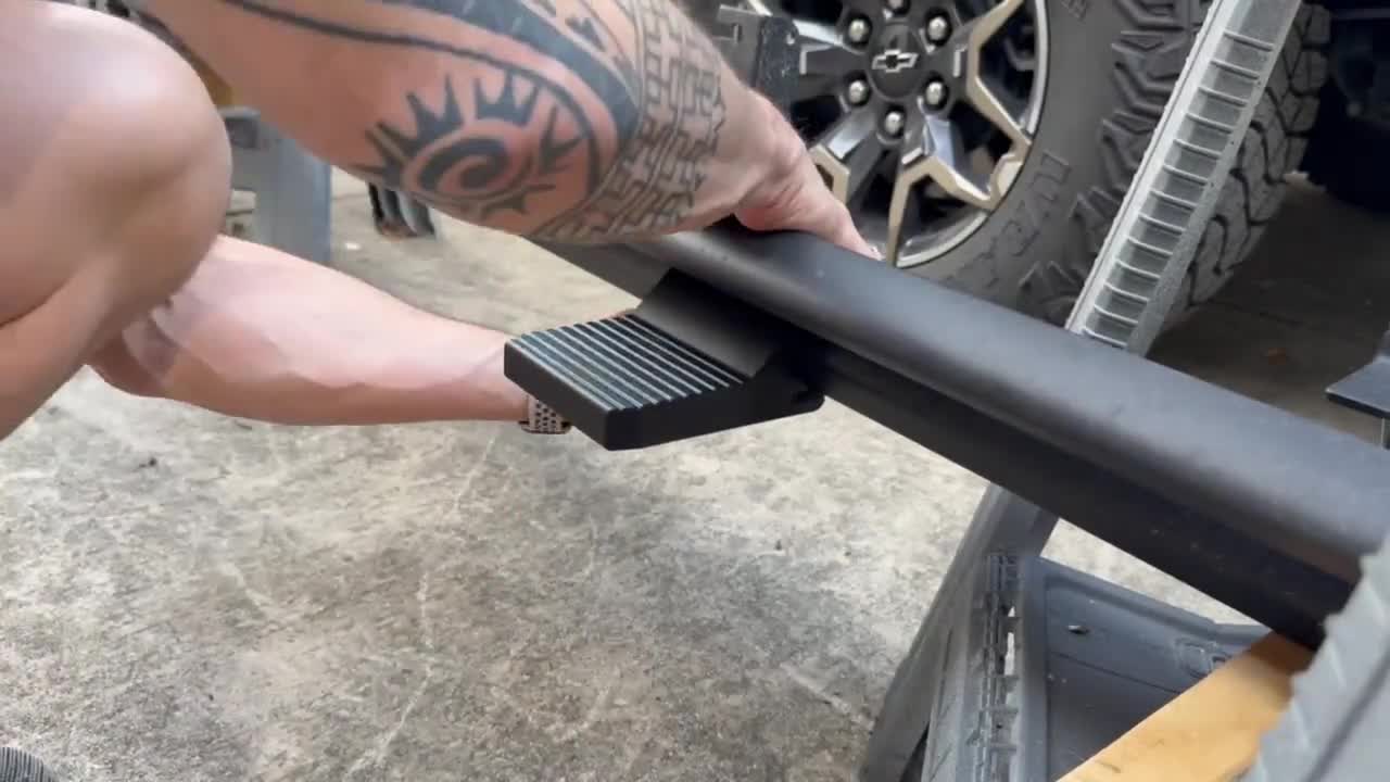 Silverado ZR2 / Sierra AT4X Rock Slider Side Steps: Rockloks Snap