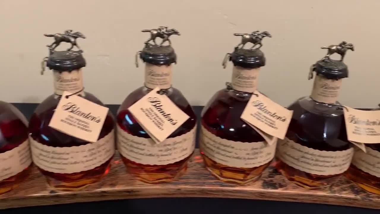 Blantons Display Blantons Bottle Display Blantons Stopper Display