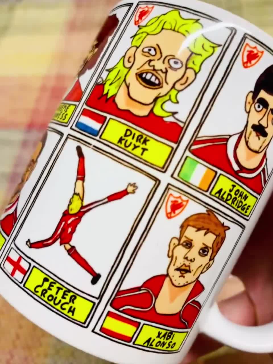 Liverpool Vol 4 No Score Draws Mug Set - Set of TWO 11oz Ceramic