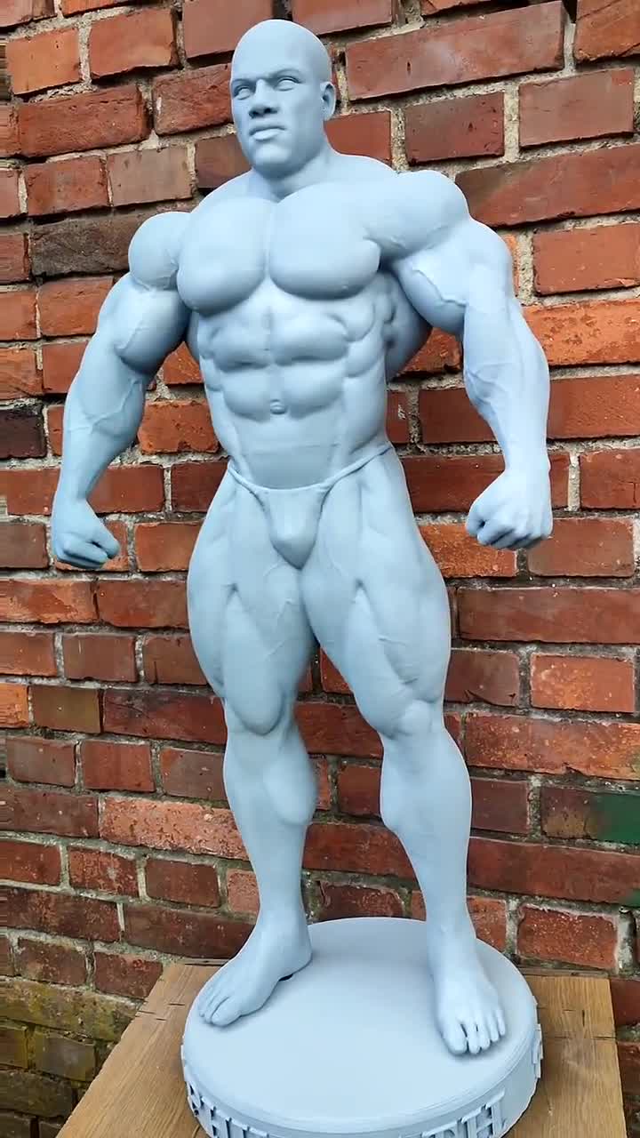 Jay Cutler Mr Olympia Figure With Stand 34cm Height Dark -   Ireland