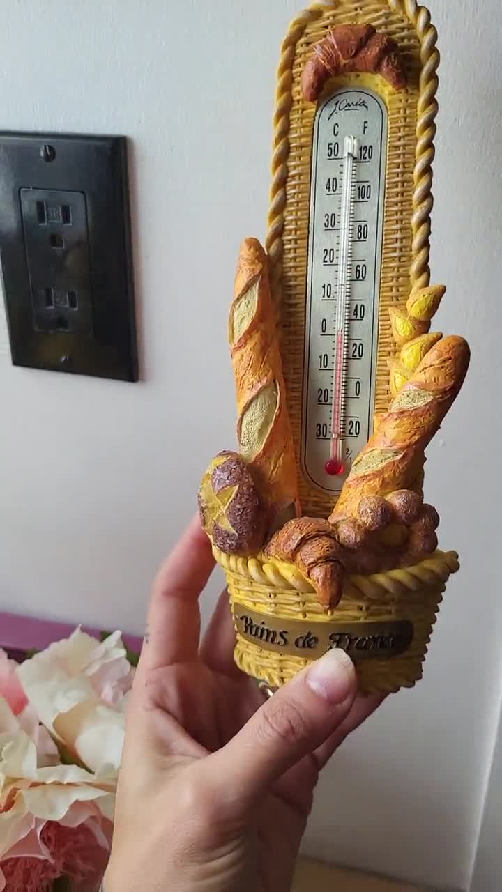 ヴィンテージ エネスコ フランスで最もかわいいバロメーター パン