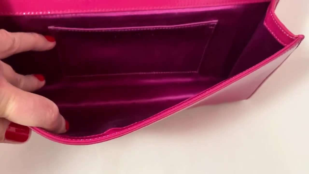 YSL クラッチ イヴ・サンローラン ベル・ド・ジュール クラッチ ピンク