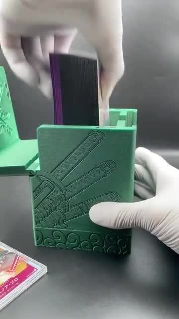 OPTCG Deckbox Roronoa Zoro Leader Inspired | 100 Single Sleeved