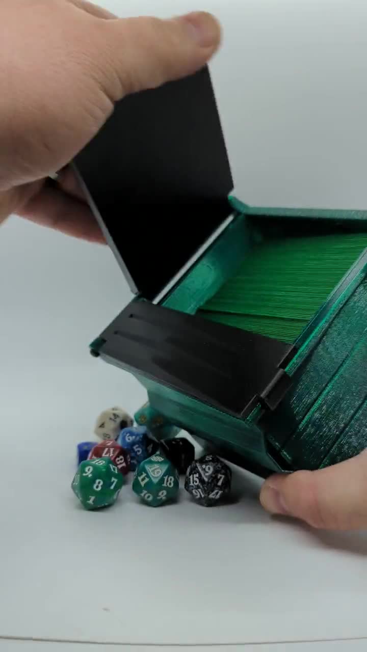 MTG Porta-Potty Deck box for EDH / Commander, Magic the Gathering, Dice  Box