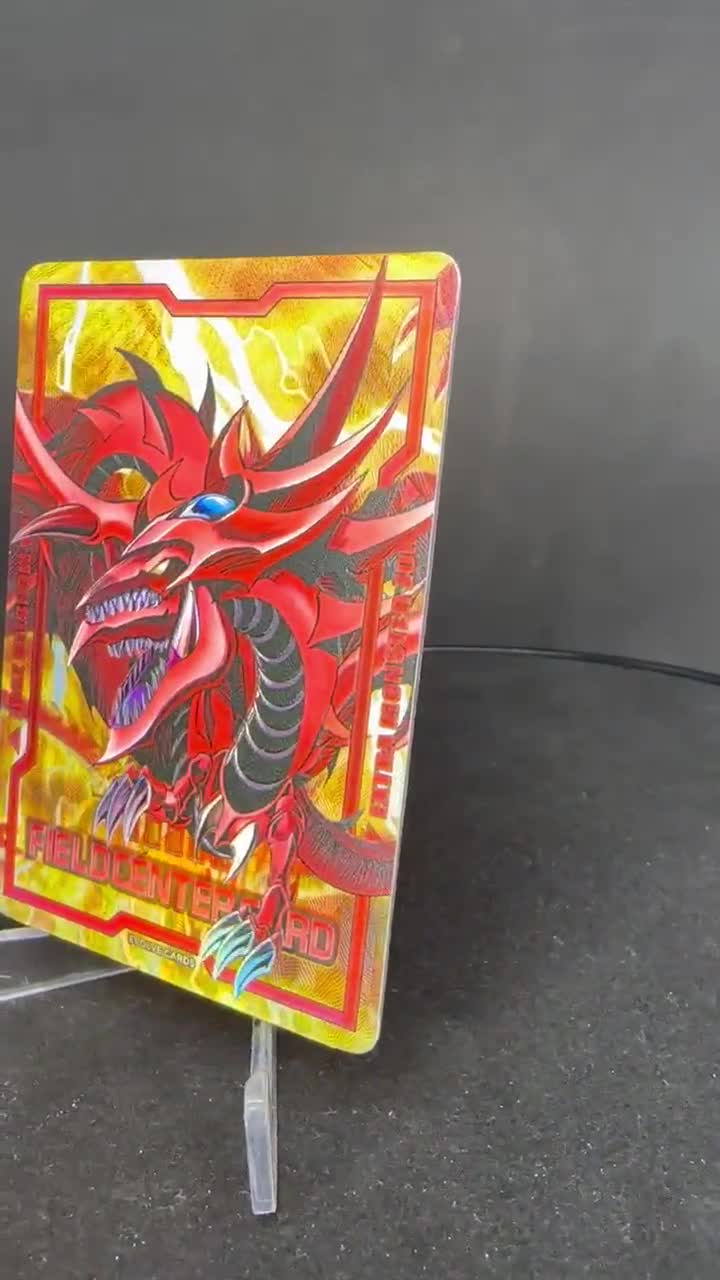 slifer the sky dragon card sleeves Yu-Gi-Oh! Trading Card Game Egyptian God Card Sleeves | Slifer, Obelisk & Ra | Trading Card Deck Protectors