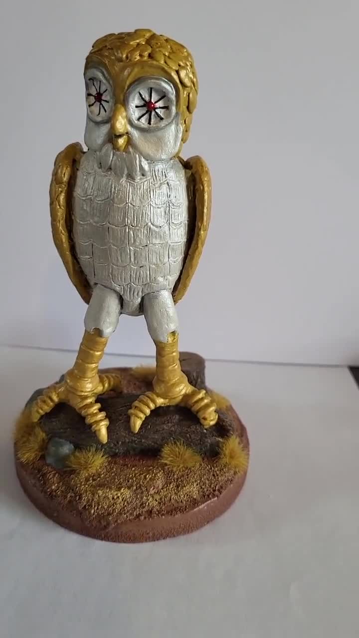 Bubo Robot Owl Replica from Clash of the Titans