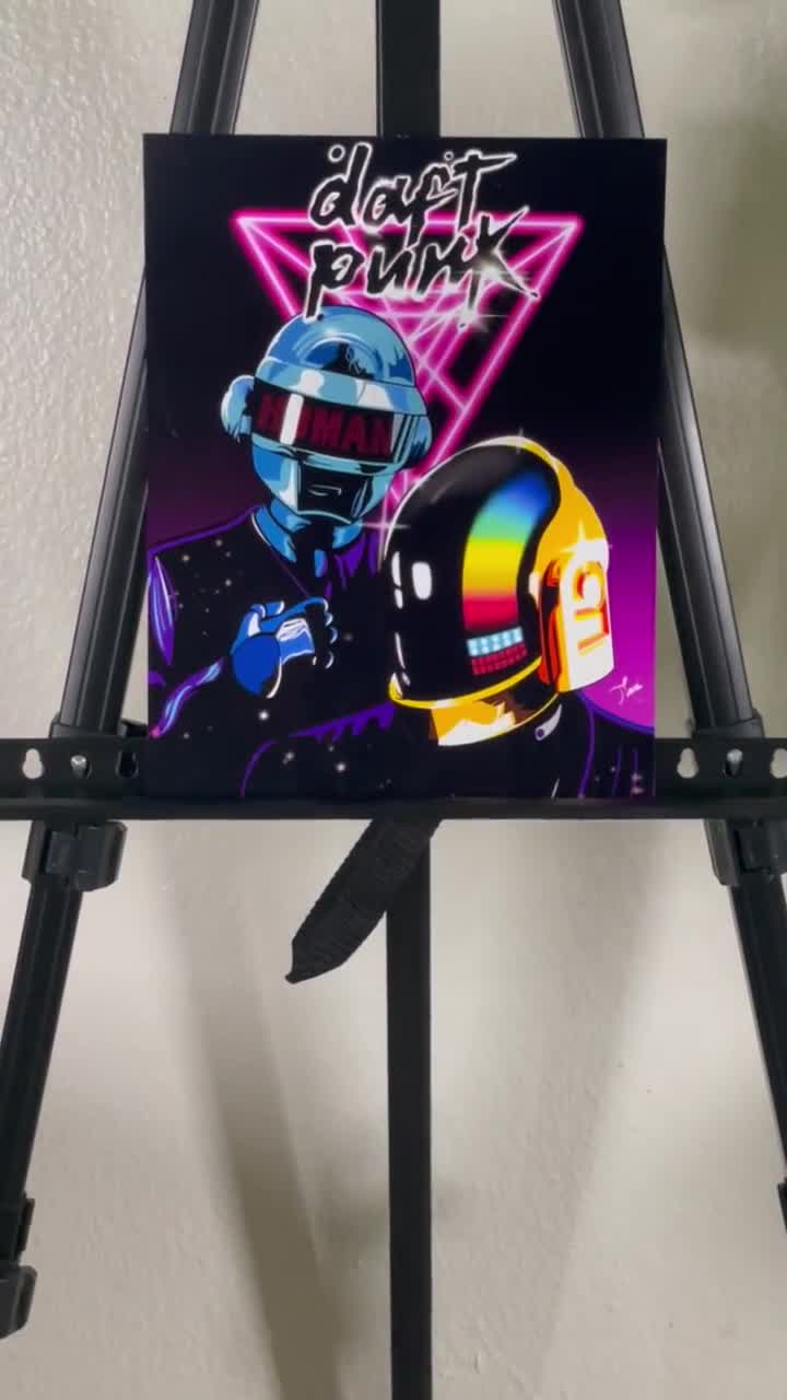 DAFT PUNK / ポスター Daft Punk Red Poster 24 x 36 | eBay