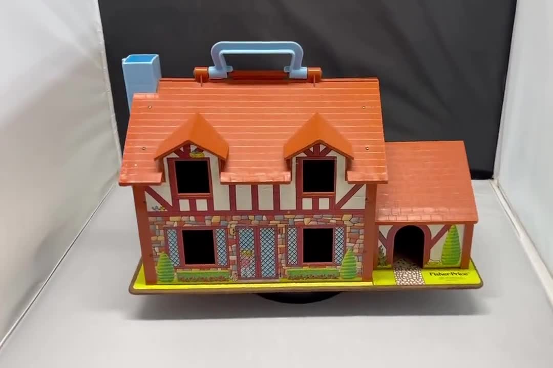 fischer price - La maison little people - jouets retro d'occasion