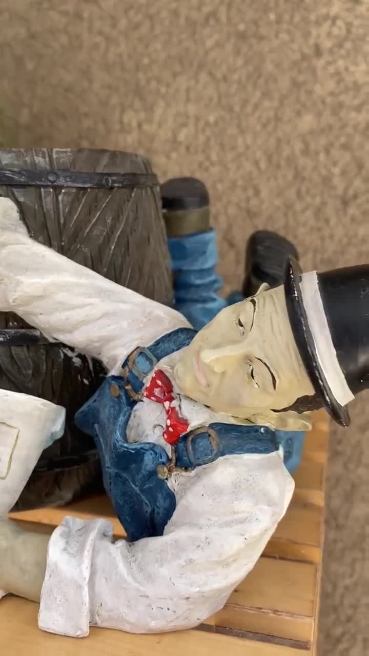 ローレルandハーディ置き物　オブジェ ローレルandハーディ置き物 オブジェ