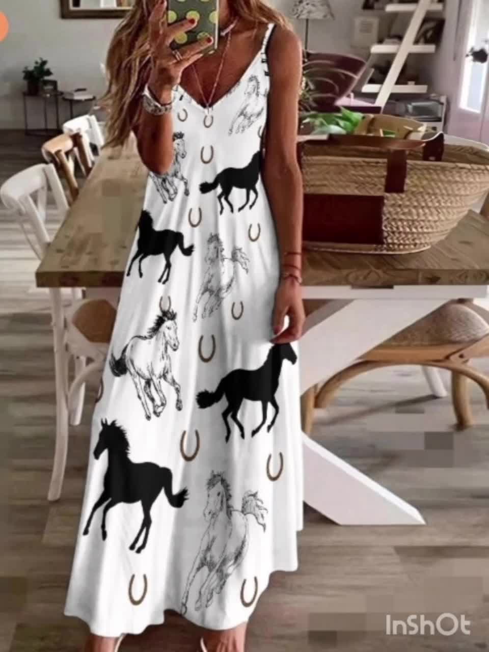 ボ*コ様 soor ploom Dunes Dress Horse PrintM Soor Ploom Dunes Dress, Horse Print, Morel — AVION Clothier
