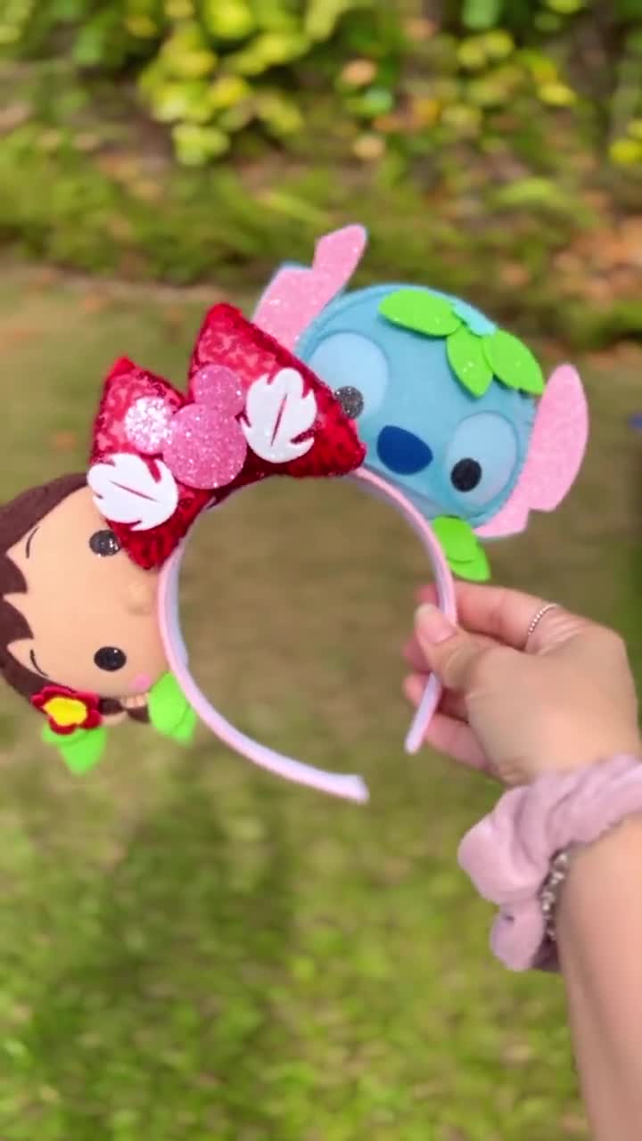 Disney ears Mickey Ears Chinese lunar New Year Mickey Minnie Mouse Ears  Headband Tsum Tsum Ufufy Disney | Graduation Gifts for Her or Him