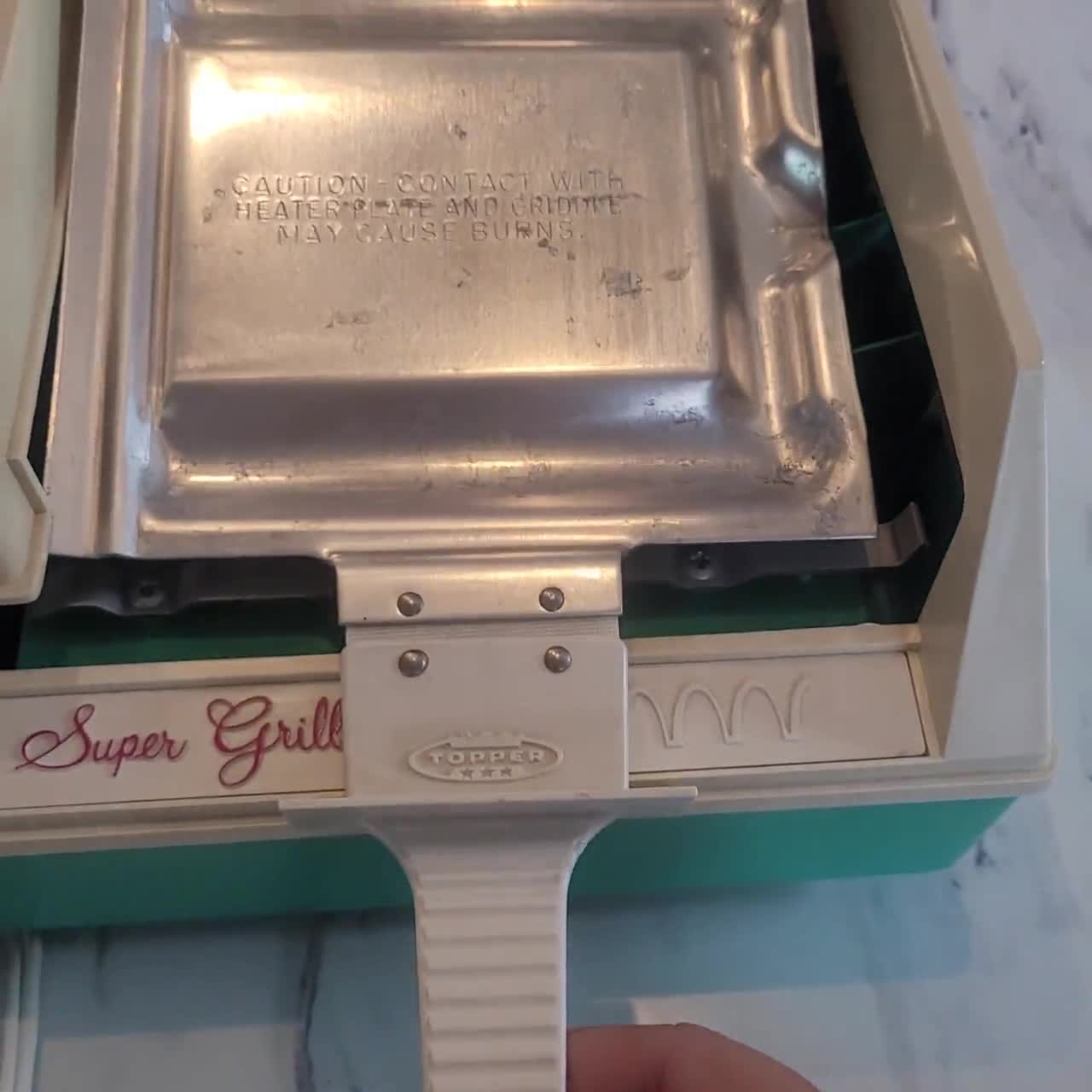 Vintage 1968 Suzy Homemaker Super Grill by Topper Toys – Working