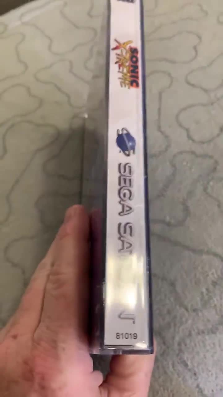 Sonic Xtreme, Sega Saturn, Custom Case W/inserts & Foam READ