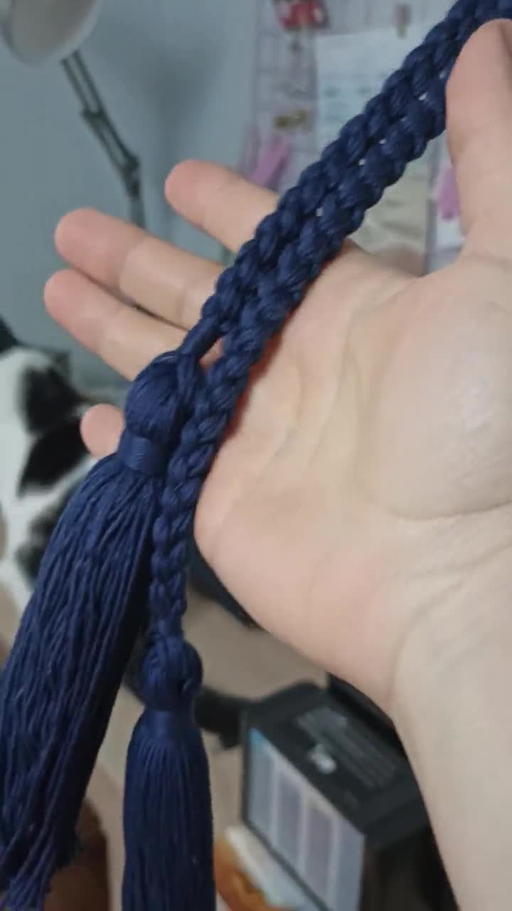 Stamped Natural Rope Belt — Made Solid