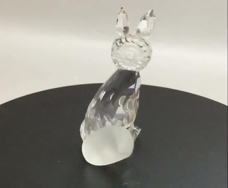 BOXED Swarovski Crystal LARGE FOX Figurine #013837 - Etsy