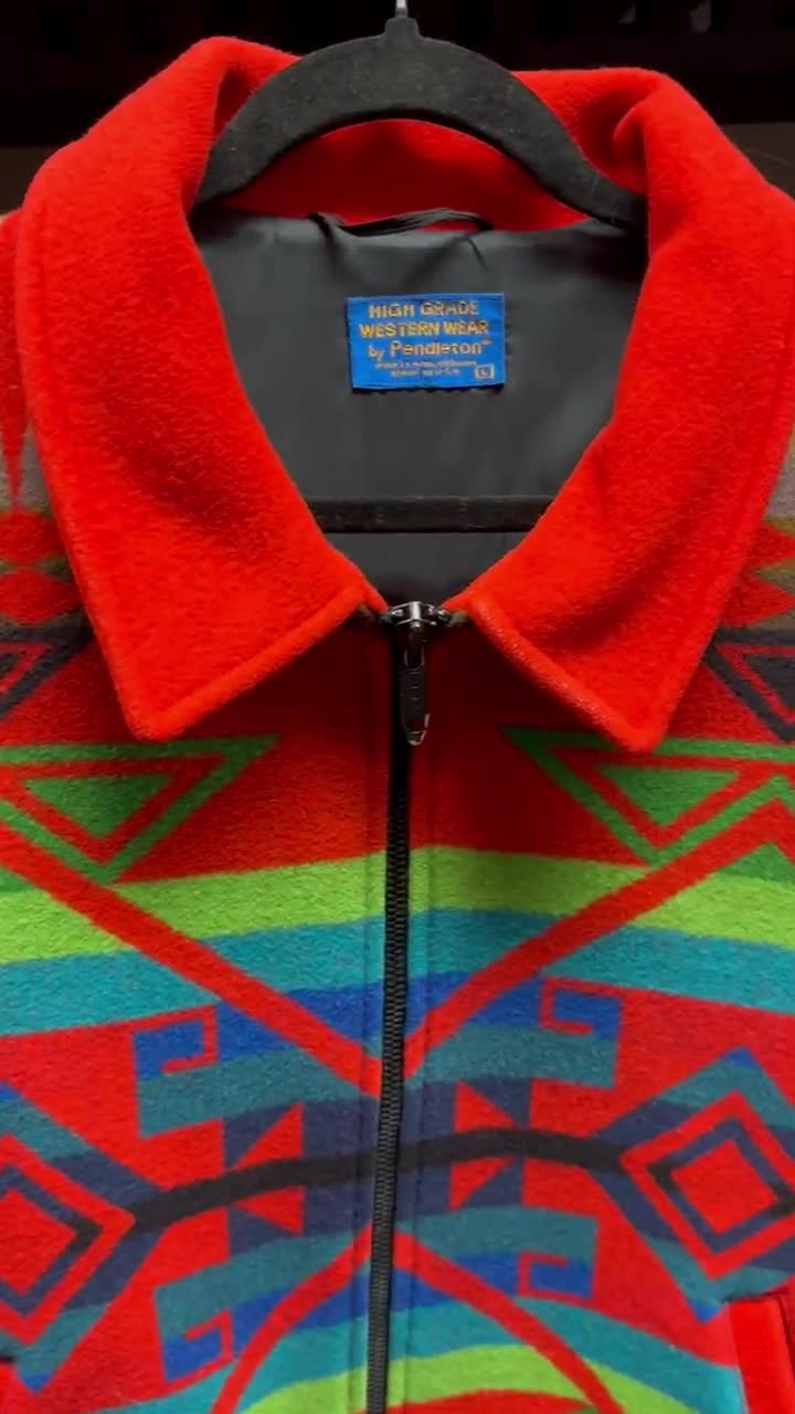 Vintage Pendleton Jacket Men's L - Etsy