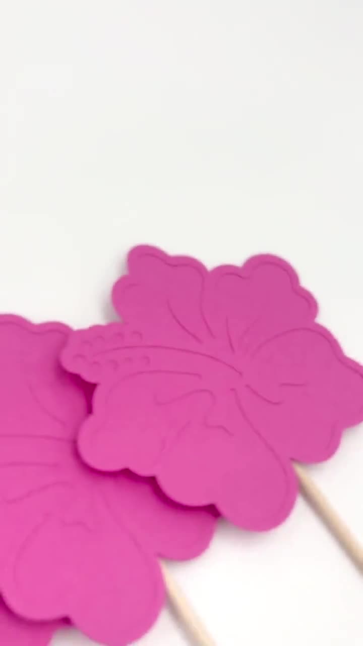 Moana Birthday Cake Toppers: Tropical Party Decorations video poster