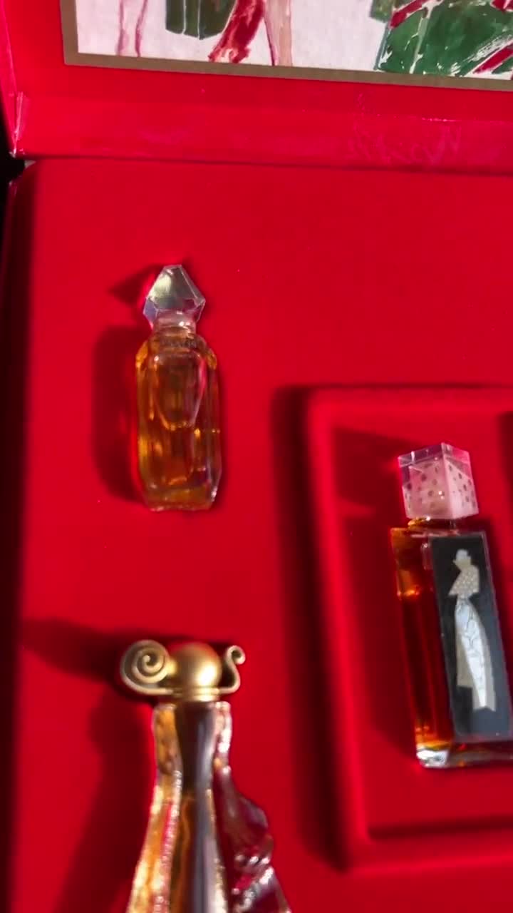 Vintage GIVENCHY Parfum Sampler Collection, French Perfume, 5