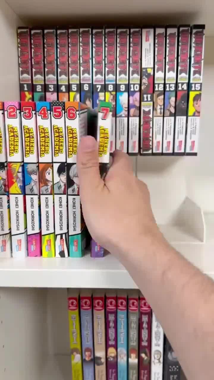 マンガ本棚ライザー（2列用） - MGライザー 2個セット |マンガ