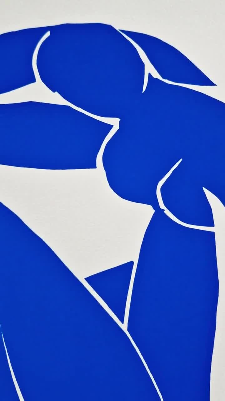 Henri Matisse - Blue Nude II (Unframed) Serigraphy