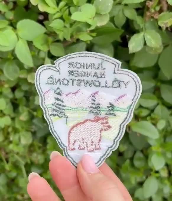 Yellowstone Junior Ranger Patch, Embroidered Iron-On Badge video poster