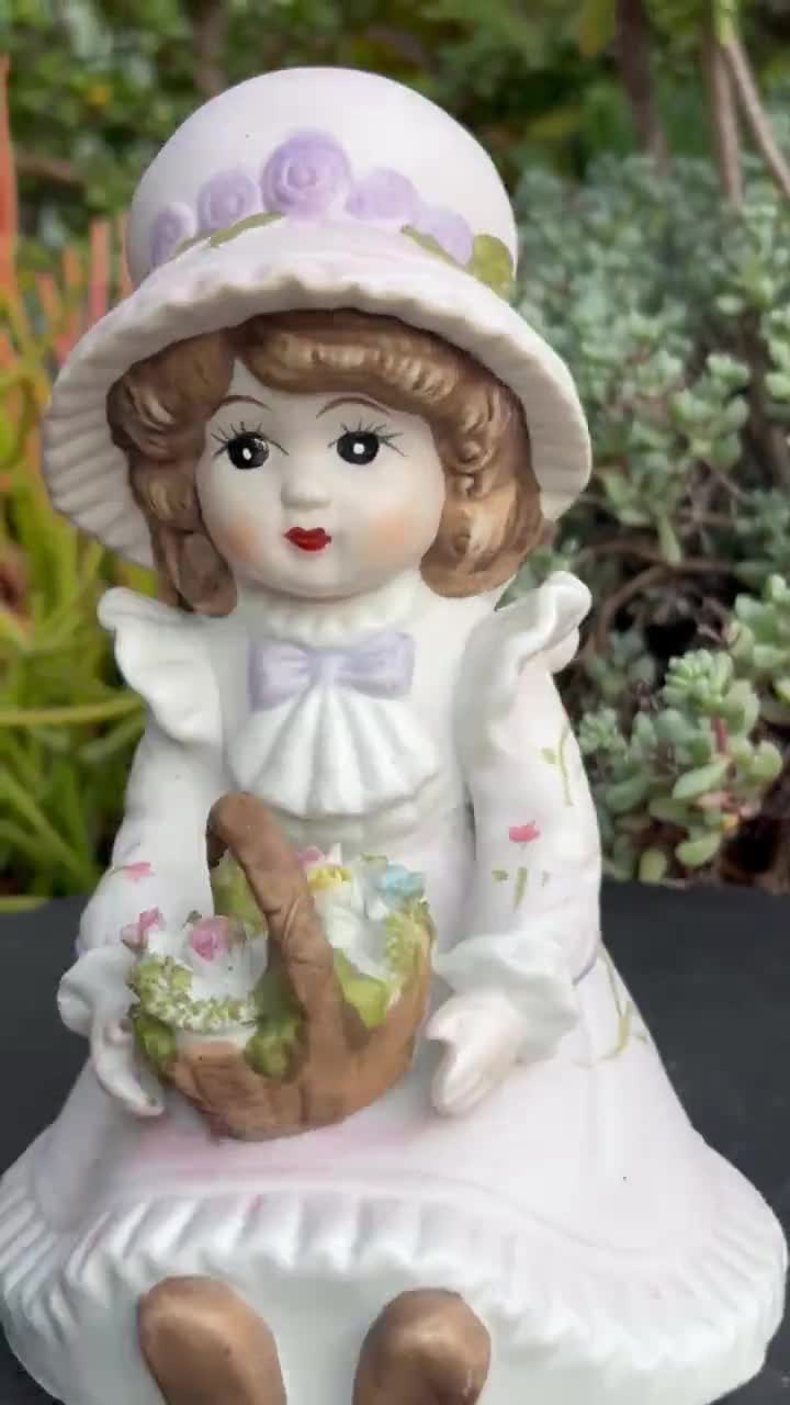 Vintage Porcelain Girl Figurine,Doll Figurine,Rare Figurine,Spring Girl Figurine,Decortive Figurine,Porcelain Figurine,Floral Figurine,Gift Vintage Porcelain Girl Figurine,Doll Figurine,Rare Figurine,Spring Girl Figurine,Decortive Figurine,Porcelain Figurine,Floral Figurine,Gift