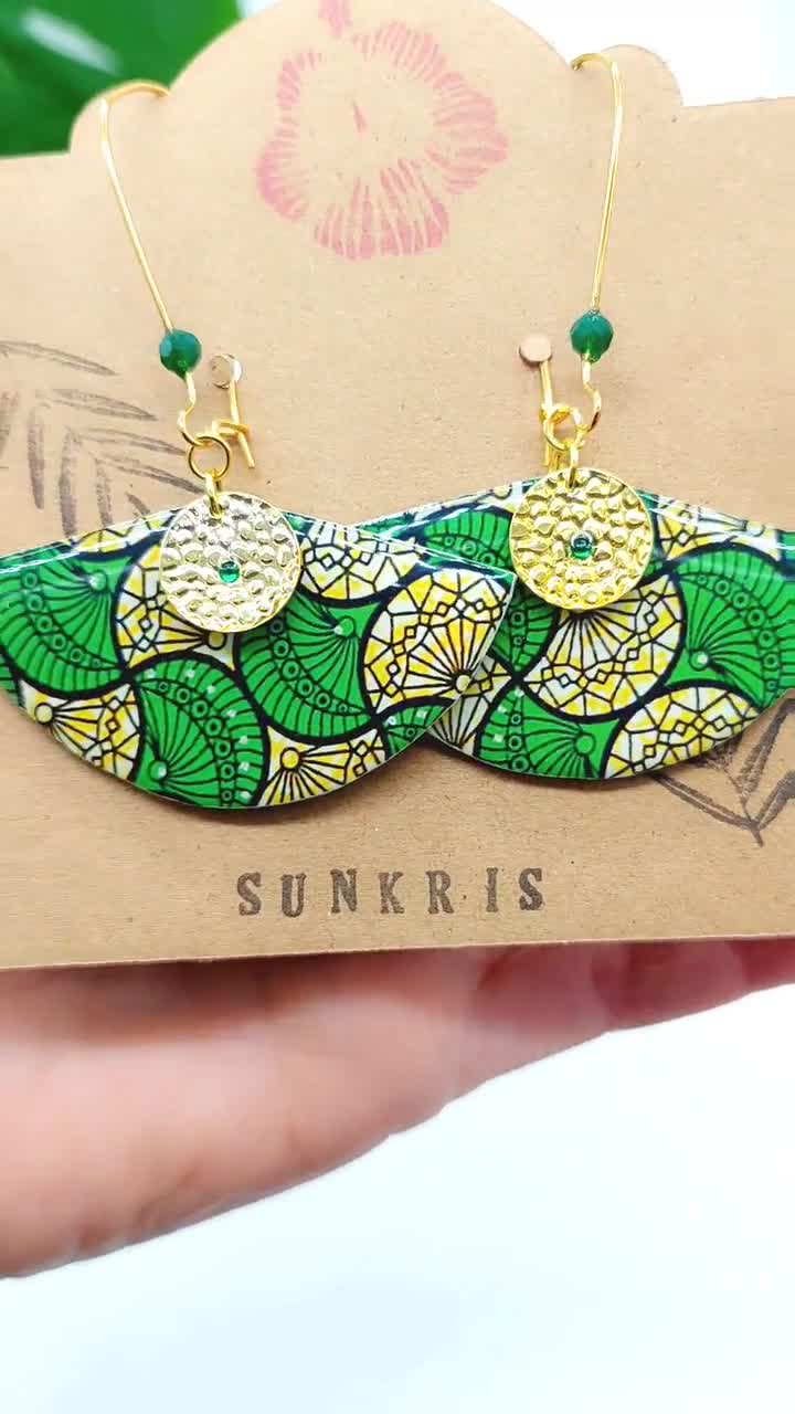 Demi Di Bello London - Orecchini A Cerchio Placcati Oro Con Clip (non Forato) - Grandi 5,1 Cm