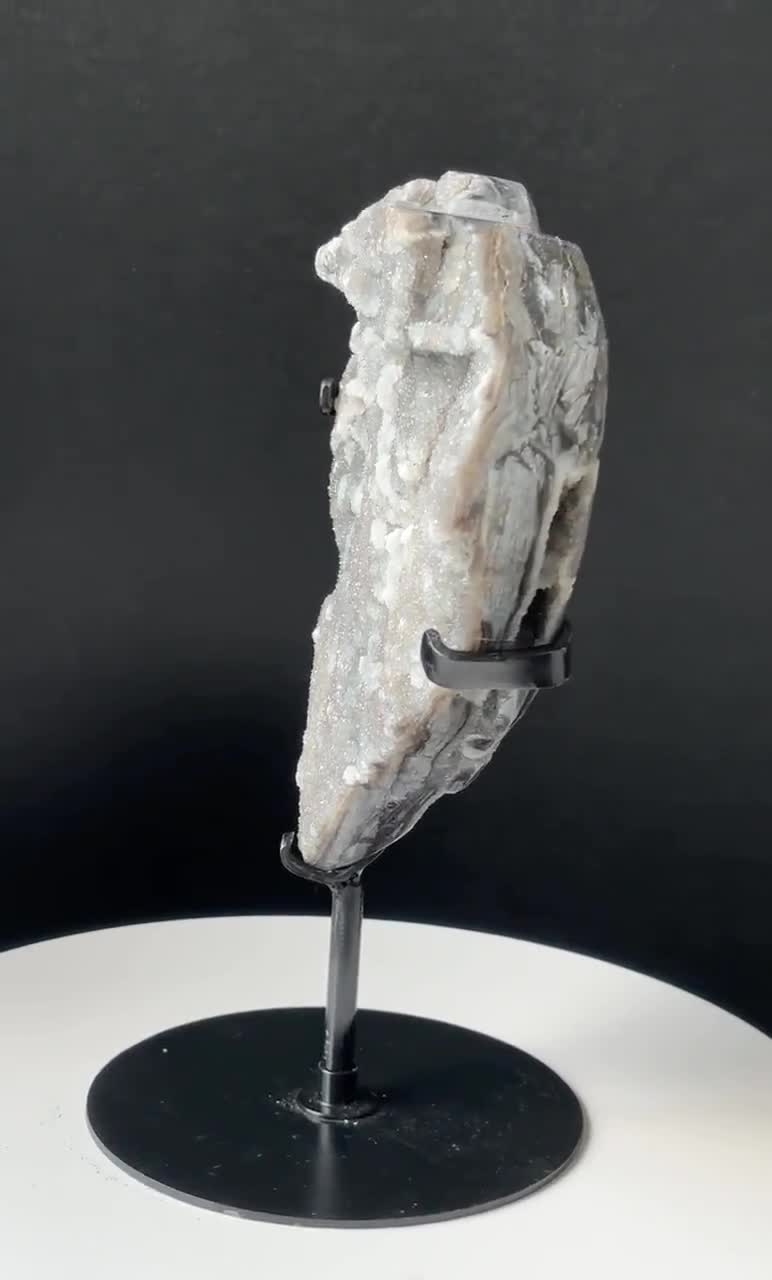 XXL Druzy Sphalerite Heart on Stand: Hand Carved Home Decor - Etsy