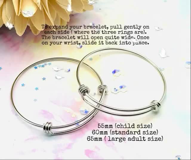 God Is King Expandable, Adjustable Christian Charm Bangle Bracelet Old World Rose